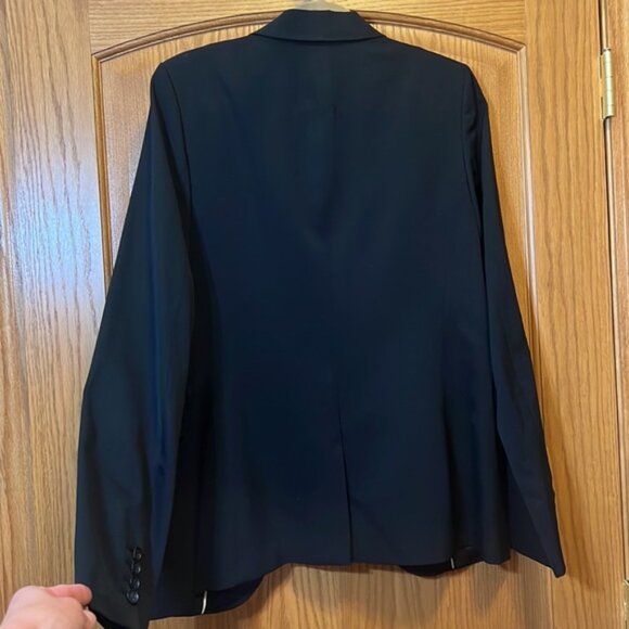 J. Crew Classic Black Blazer 10 Tall - Picture 3 of 6